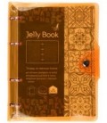 Тетрадь общая А5, 120 л. на кольцах Jelly Book 175*215 мм, клетка, «Неоново-оранжевый»