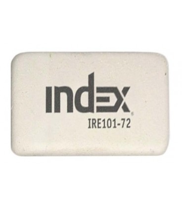 Ластик Index 8*20*31 мм, белый