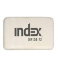 Ластик Index 8*20*31 мм, белый