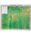 Карта настенная «Карта РБ физическая» 625*710 мм