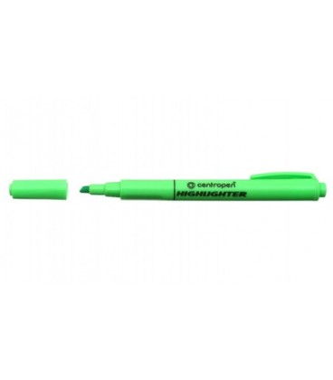 Маркер-текстовыделитель Centropen 8722 зеленый