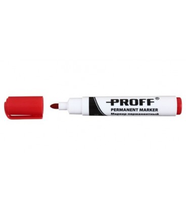 Маркер перманентный Proff красный