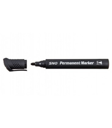 Маркер перманентный SNO Permanent marker черный