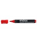 Маркер перманентный Index IMP555 красный