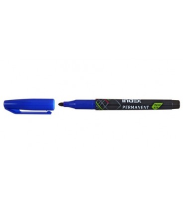 Маркер перманентный Index IMP575 синий