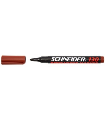 Маркер перманентный Schneider Maxx 130 коричневый