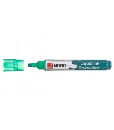 Маркер для вайтбордов Nobo Liquid Ink зеленый