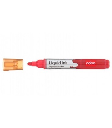 Маркер для вайтбордов Nobo Liquid Ink красный