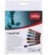 Набор маркеров для вайтбордов Nobo Liquid Ink 6 цветов