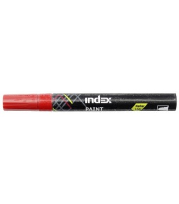 Маркер лаковый Index IPM100/IMP100 красный
