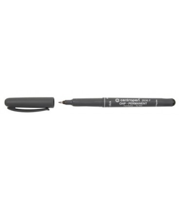 Маркер перманентный OHP Centropen 2636 F черный