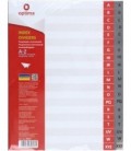 Разделители для регистраторов пластиковые Optima 20 л., индексы по алфавиту (A-Z)