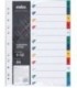 Разделители для регистраторов пластиковые Index 12 л., индексы по цифрам (1-12)