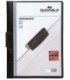 Папка пластиковая с клипом Durable Duraquick А4, 20 л, черная