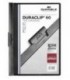 Папка пластиковая с клипом Durable Duraclip А4, 60 л., черная