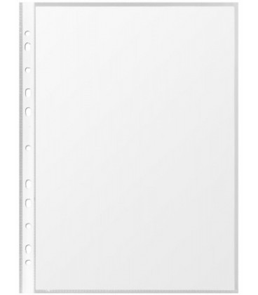 Файл А4+ перфорированный Format 35 мкм, гладкий, глянцевый, 219*303 мм (до 90 л.)