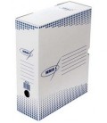 Короб архивный из гофрокартона Kris корешок 100 мм, 325*260*100 мм, белый
