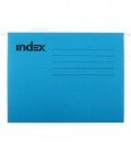 Папка подвесная для картотек Index 310*240 мм, синяя