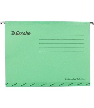 Папка подвесная для картотек Pendaflex Plus Foolscap (без ярлыка) 240*315 мм, 350 мм, зеленая