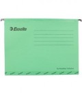 Папка подвесная для картотек Pendaflex Plus Foolscap (без ярлыка) 240*315 мм, 350 мм, зеленая